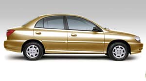 2001 KIA RIO - OWNERS MANUAL