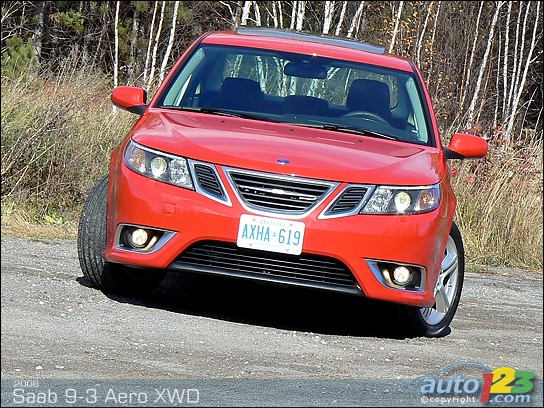 Saab 9-3 Aero XWD 2008 : essai routier