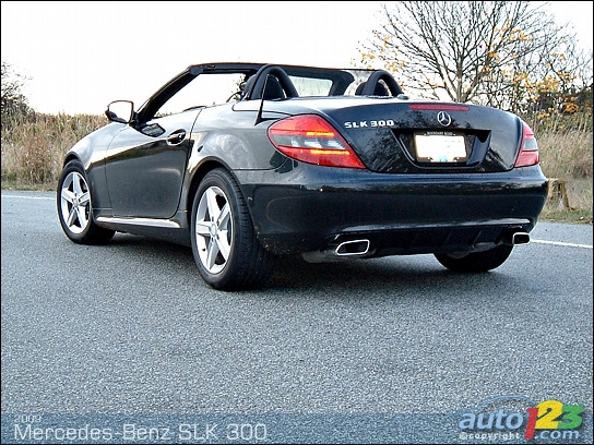 Mercedes-Benz SLK300 2009 : essai routier