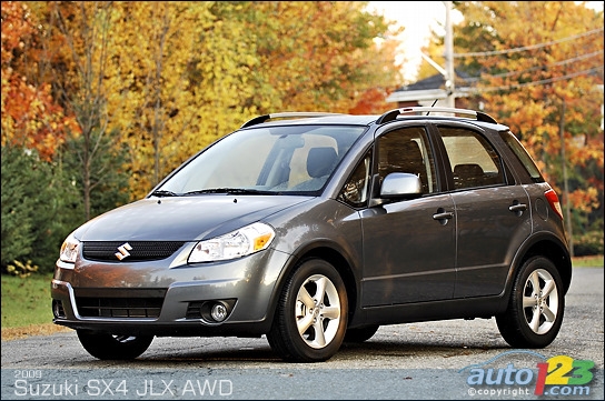 Suzuki SX4 JLX � TI 2009 : essai routier