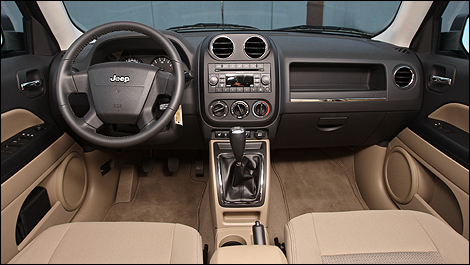 Jeep Patriot cabin