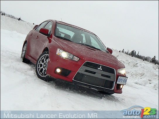 Mitsubishi Lancer Evolution MR 2008 : essai routier