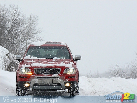 Volvo XC90 � 7 places V8 AWD R-Design 2009 : essai routier