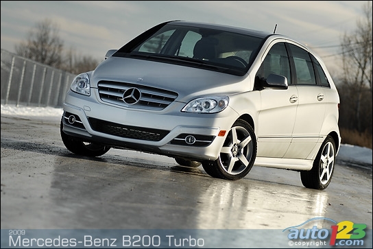 Mercedes-Benz B200 turbo�2009 : essai routier
