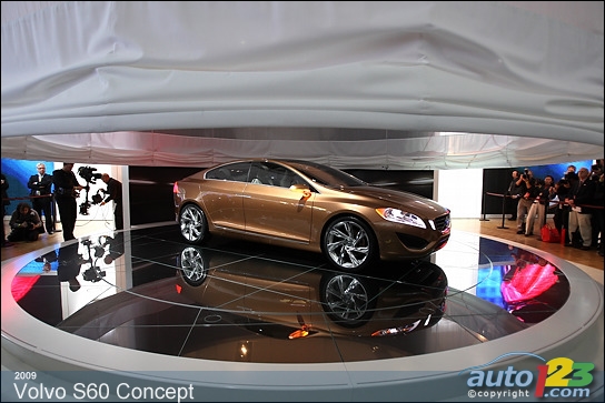 Volvo pr�sente la S60 Concept au Salon de Detroit