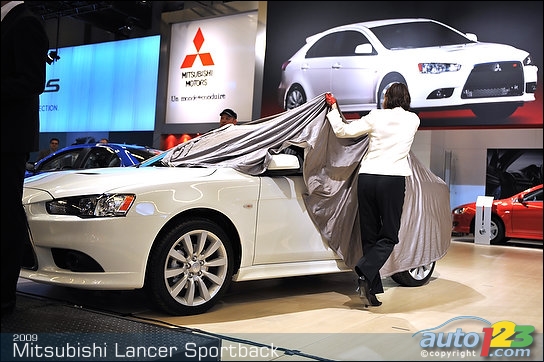 North-American debut of the Mitsubishi Lancer Sportback at the Montreal Auto Show North-American debut of the Mitsubishi Lancer Sportback at the Montreal Auto Show
