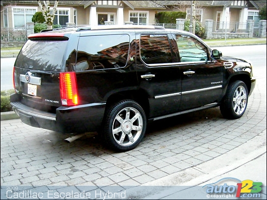 Cadillac Escalade Hybrid Black. 2009 cadillac escalade hybrid