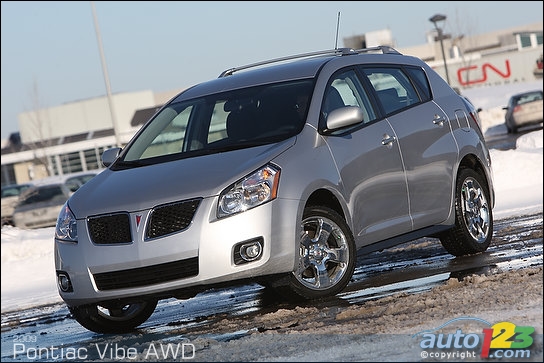 Pontiac Vibe AWD 2009 : essai routier