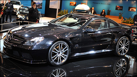 2010 MercedesBenz SL65 AMG Black Series and 10thAnniversary smart in 