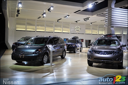 Nissan NV2500 and Forums concepts, cube, 370Z and Infiniti G convertible in Toronto