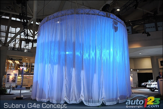 Présentation du Subaru Forester PZEV 2010 et du G4e Concept à Toronto Présentation du Subaru Forester PZEV 2010 et du G4e Concept à Toronto