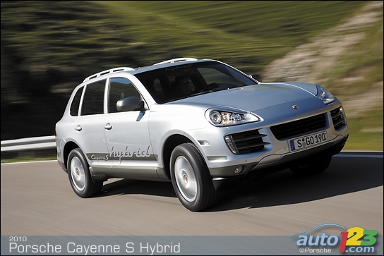 138 km/h � l'�lectricit� seule! Porsche r�v�le d'autres d�tails sur le Cayenne S hybride