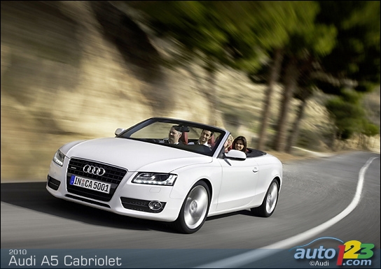 2010 Audi A5 and S5 Cabriolet Preview