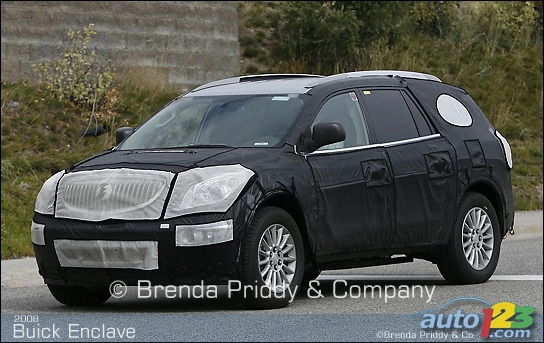 Buick Enclave Photos. Uncovered! 2008 Buick Enclave!