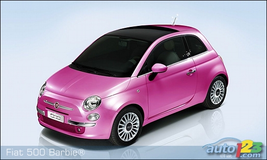 2009 Fiat 500 Barbie Concept. A Fiat 500