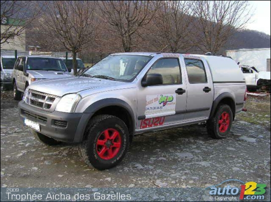 Notre monture: Un pick-up Isuzu