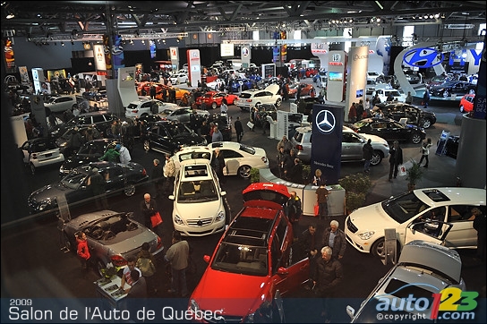 Salon de l'Auto de Qu�bec�: bonne note malgr� une baisse