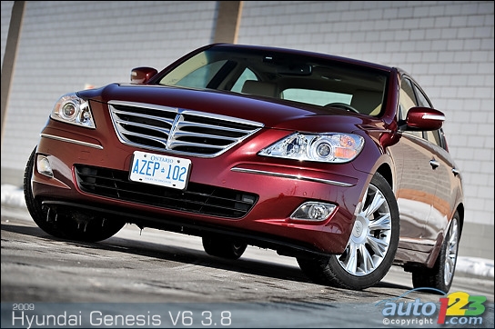 Hyundai Genesis V6 3,8 2009 : essai routier