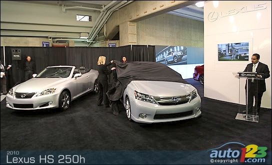 Lexus Lx 2010. 2010 Lexus HS 250h at the