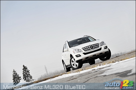 Mercedes-Benz ML320 BlueTEC 4MATIC 2009 : essai routier