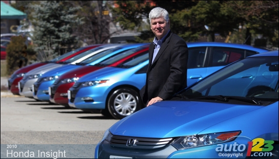 Honda Insight 2010�: une pi�ce dans un grand casse-t�te environnemental!