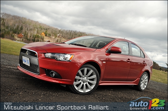 Mitsubishi Lancer Sportback. 2009 Mitsubishi Lancer