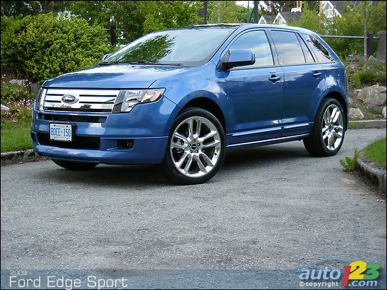 ford edge sport. 2009 Ford Edge Sport Review