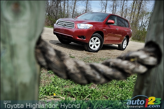 Toyota Highlander Hybride 2009 : essai routier