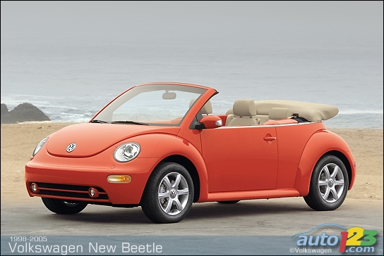 Volkswagen New Beetle Cabriolet. 1998-2005 Volkswagen New
