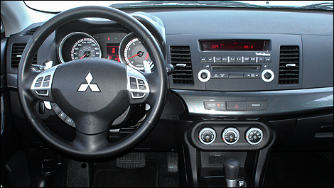 Mitsubishi Lancer Sportback Interior. 2009 Mitsubishi Lancer