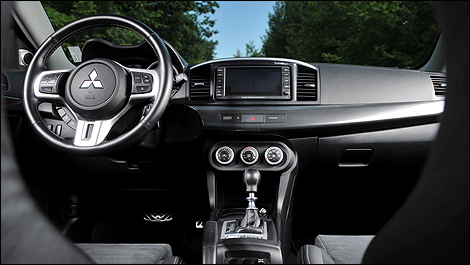 Mitsubishi Lancer Sportback Interior. 2009 Mitsubishi Lancer