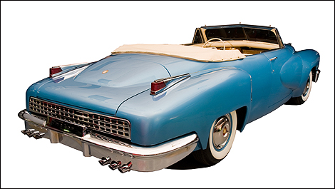 The Tucker 48 Convertible is a oneoff the construction of which was started 