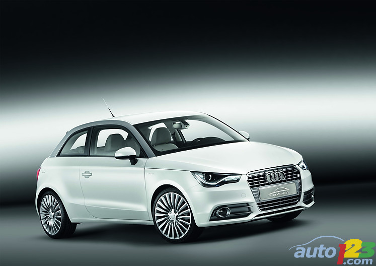 2010 Geneva Autoshow: Audi A1 e-tron 2010 Geneva Autoshow: Audi A1 e-tron