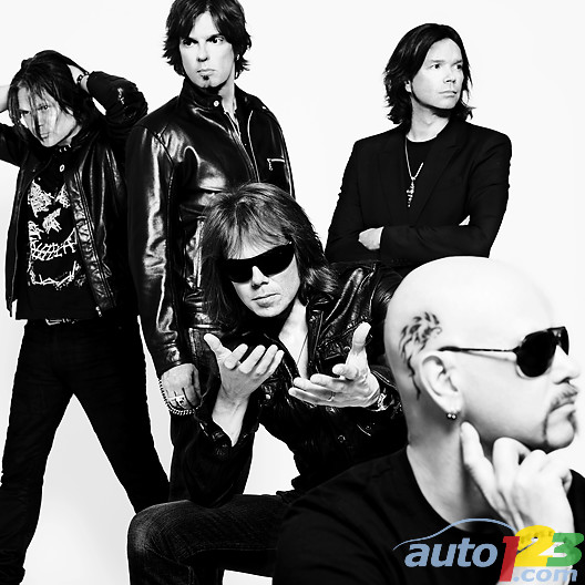 Rock group Europe and Volvo Cars in a unique synthesis Rock group Europe and Volvo Cars in a unique synthesis