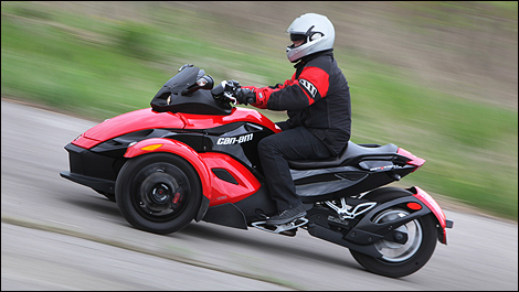 The Can-Am Spyder Roadster