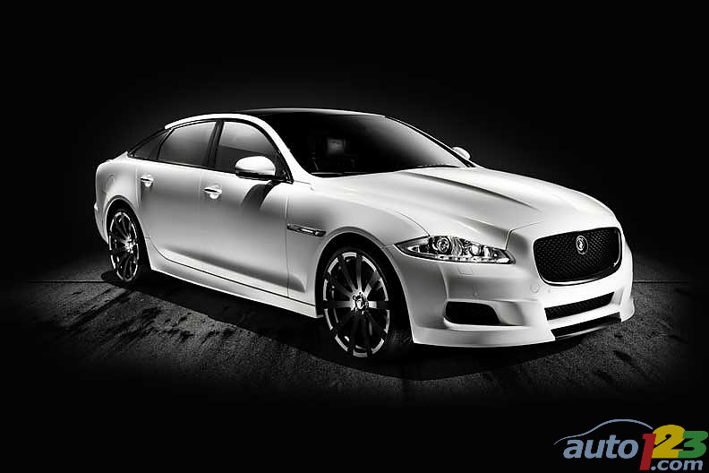 Jaguar XJ75 Platinum Concept on display at Pebble Beach Jaguar XJ75 Platinum Concept on display at Pebble Beach