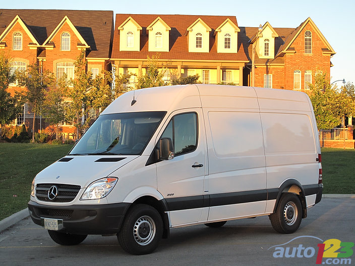 2010 Mercedes-Benz Sprinter 2500 High Roof Cargo Van Review 2010 Mercedes-Benz Sprinter 2500 High Roof Cargo Van Review