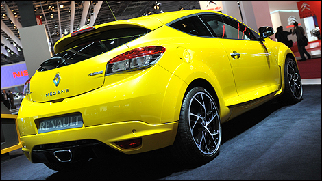 2010 Paris Auto Show 2011 Renault M gane RS Car News Auto123