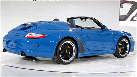 2010 LA Auto Show Porsche 911 Carrera GTS and Speedster Car News 