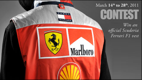 Auto Racing  Crew Apparel on This Ferrari Marlboro Formula 1 Team Pit Crew Vest Comes Directly From