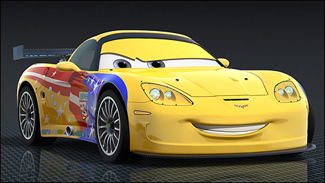 pixar cars 2 lewis hamilton. Jeff Gordon and Lewis Hamilton