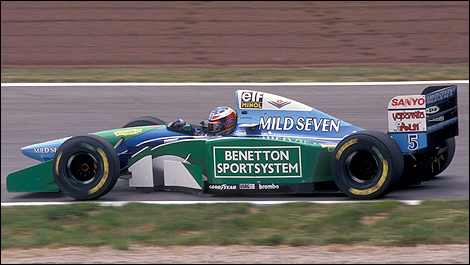 Michael Schumacher Benetton F1
