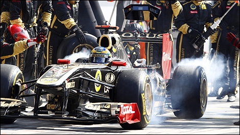 Bruno Senna Lotus Renault F1