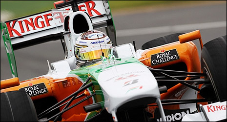 Adrian Sutil F1 Force India