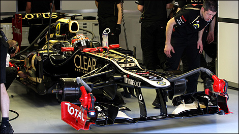 Romain Grosjean, Lotus