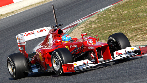 F1 Ferrari F2012 Fernando Alonso