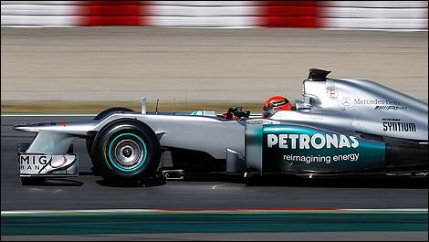 Mercedes AMG F1 Michael Schumacher W03