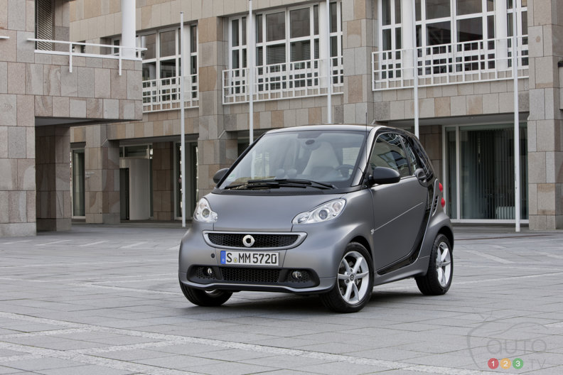 Nouveau look pour la smart fortwo 2013 Nouveau look pour la smart fortwo 2013