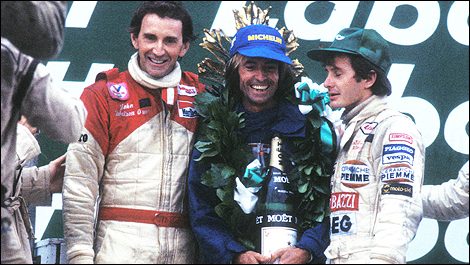 F1 Gilles Villeneuve John Watson Jacques Laffitte