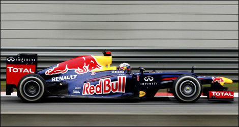 Red Bull F1 Sebastian Vettel RB8